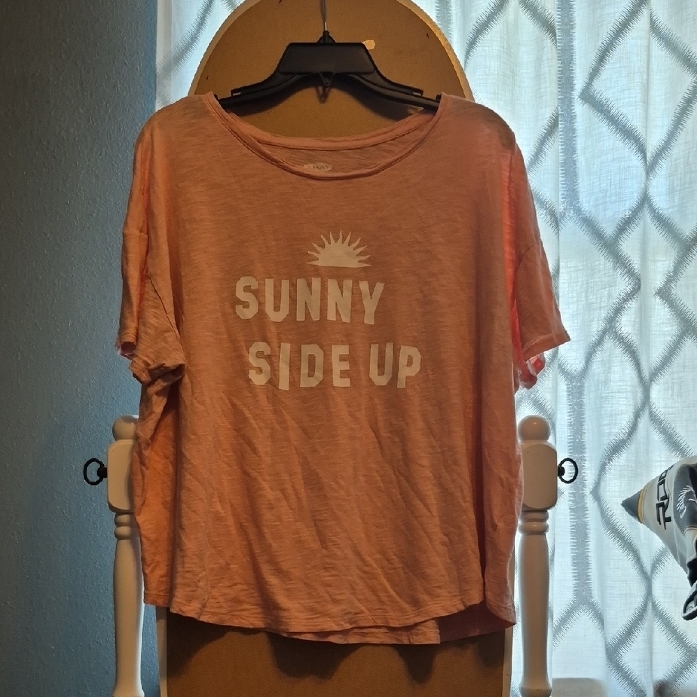 Old Navy Peach Short Sleeve Tee